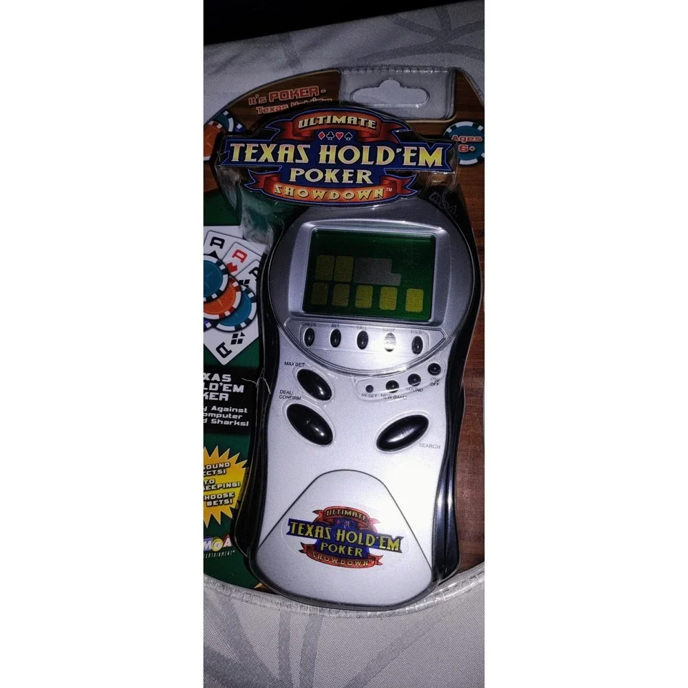 Ultimate Texas Hold'em Poker Showdown Handheld Game By MGA Entertainment (NEW)